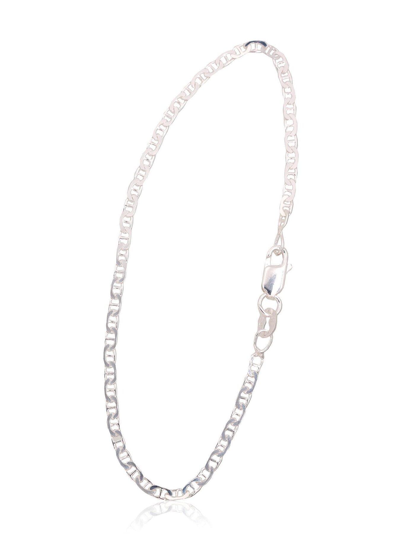Sudraba ķēdīte Marina 2 mm, dimantu