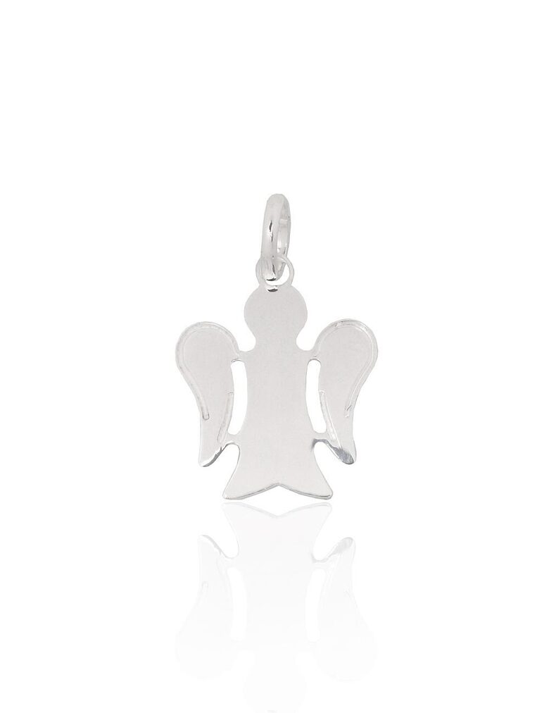 Sterling Silver Pendant “Angel”, 925 Silver, 26 mm