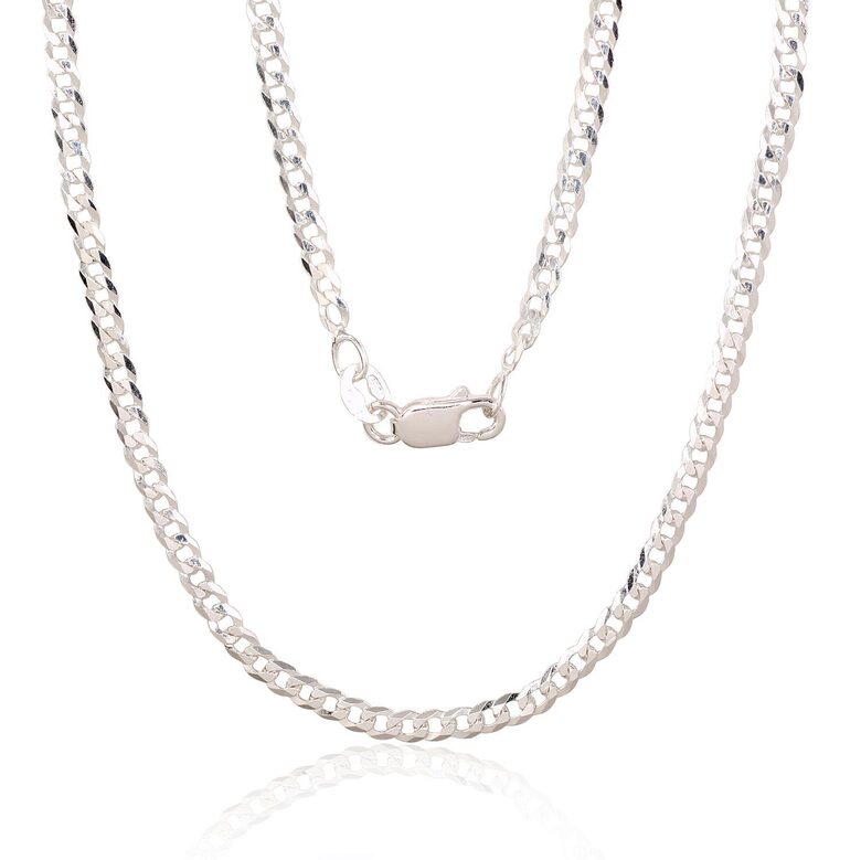 Vīriešu Sudraba ķēdīte Kartjē 2.5 mm, 70 cm, Sudrabs 925°