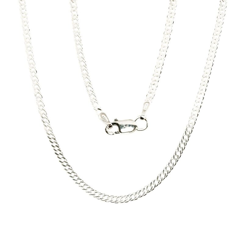 Men’s Silver Chain Rhombus 2 mm, 70 cm, 925 Sterling Silver