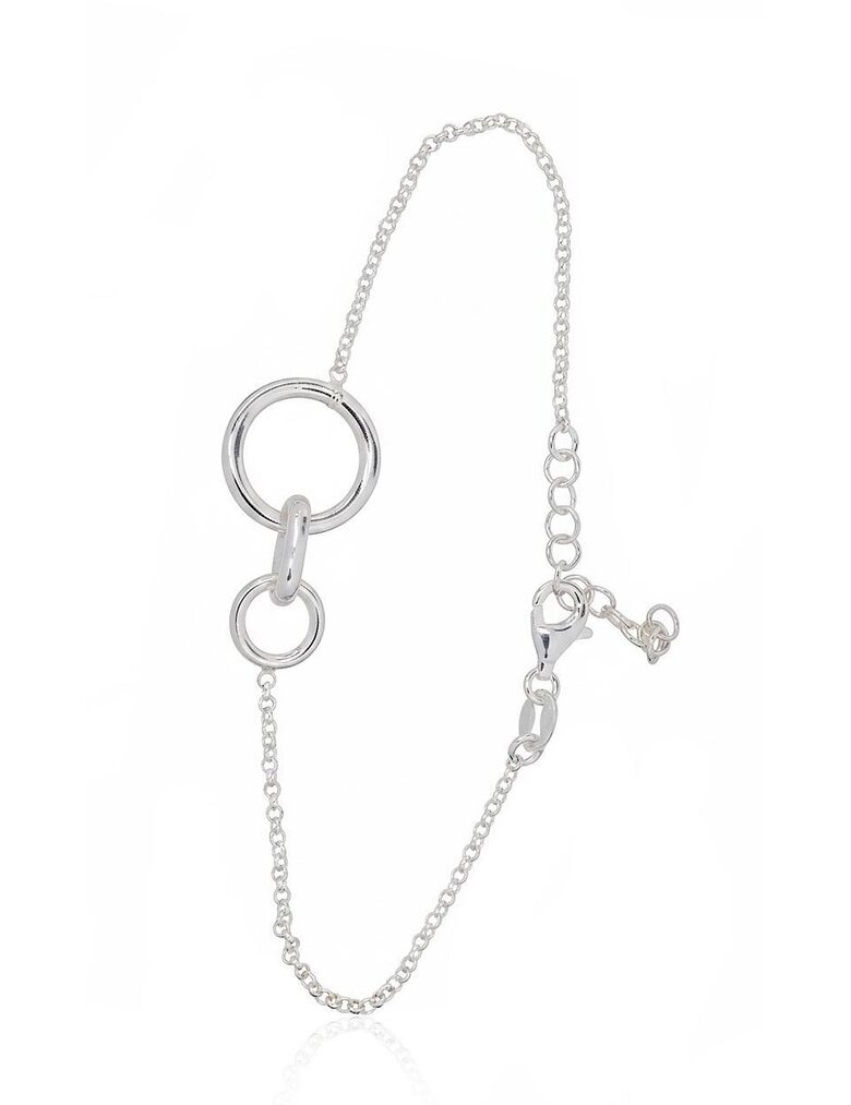 Sudraba aproce ar dekoratīvu posmu, Sudrabs 925°, 17 cm