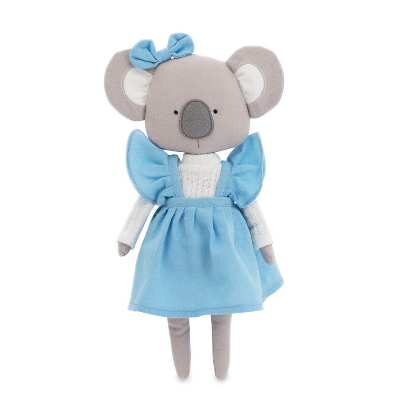 Minkštas medvilninis žaislas koala Annie 30 cm kūdikiams – Cotti Motti