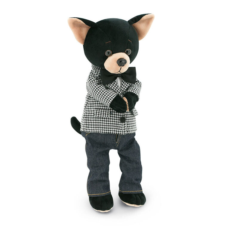 Plīša suns ar drēbēm Lucky Buzz – Lucky Doggy, 37 cm