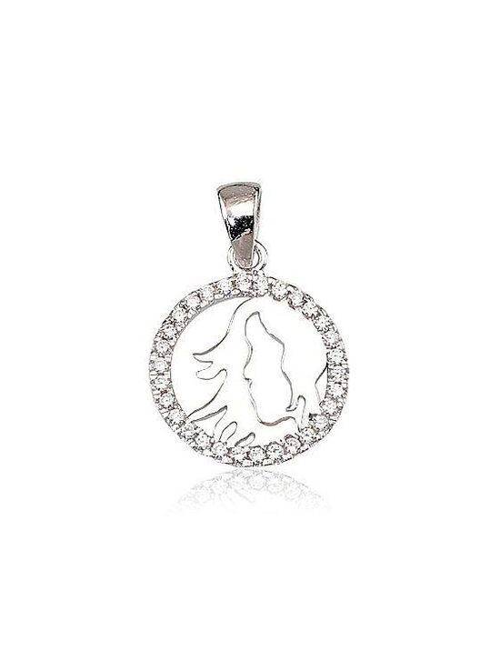 Sudraba kulons Jaunava 925° ar cirkoniem | Zodiaka zīme