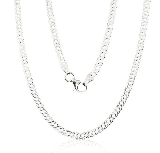 Мужская серебряная цепочка Ромб 2.8 мм, Серебро 925°, 70 см