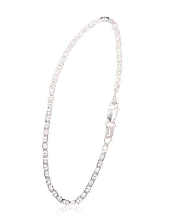 Silver Chain Marina 2 mm, Diamond Cut, 925 Sterling Silver, 19 cm