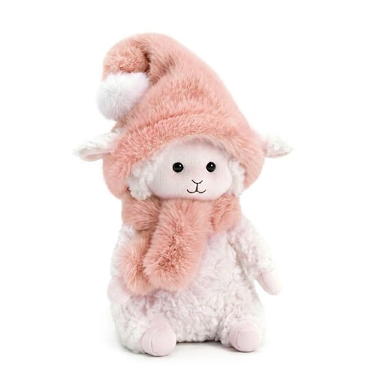 Marshmallow Plush Sheep Toy – 2027 Year Symbol, 20 cm