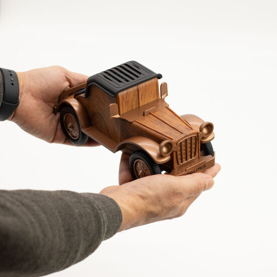 Retro Automobilio Bluetooth Garsiakalbis ir Telefono Laikiklis