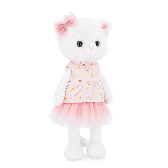 Mīkstā rotaļlieta kaķene Lucky Kitty Sophie “Powdery Dreams” 38 cm