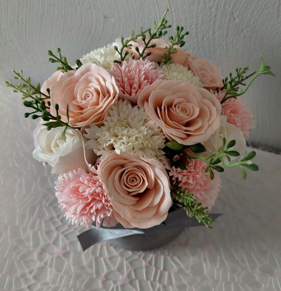 Vintage Rose Pink 19 – Luxury Bath Flower Box