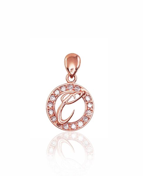 Zelta kulons , Sarkanais Zelts 585°, Cirkoni 