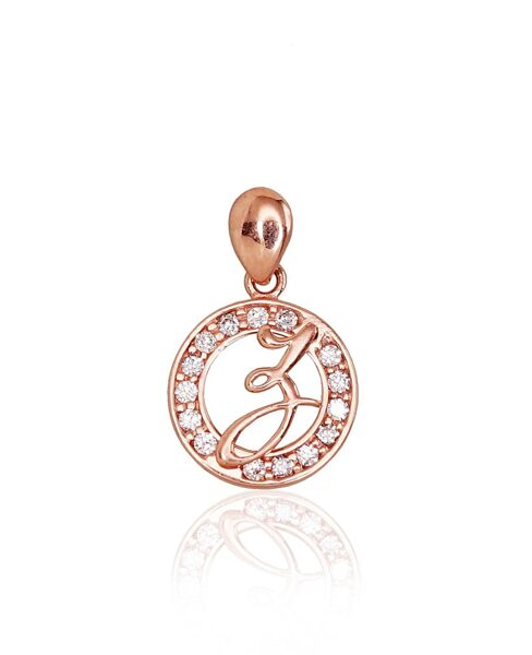 Zelta kulons , Sarkanais Zelts 585°, Cirkoni 