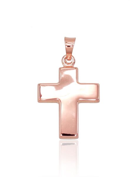 Zelta krustiņš, 585° sarkanais zelts, 22 mm