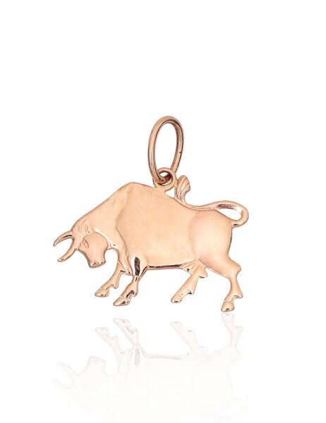 Zelta Zodiaka kulons “Vērsis”, Sarkanais Zelts 585°