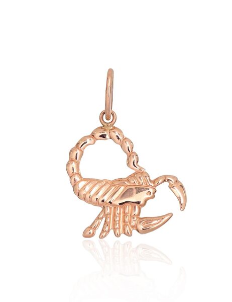 Zelta kulons Skorpions – 585° sarkanais zelts, 27 mm