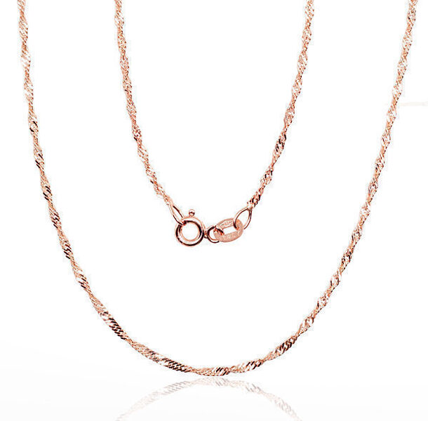 Zelta Ķēdīte "Singapūra" (Au-R) 55CM 