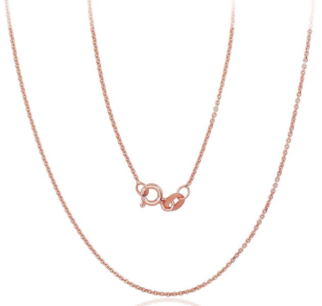 Sieviešu zelta ķēdīte “Enkurs” 585°, Sarkanais zelts, 50 izm.