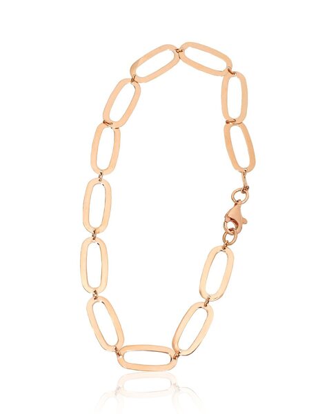 Золотой браслет, Красное Золото 585°, 18 см