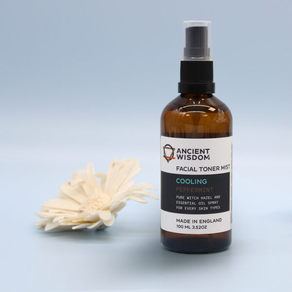 Facial Toning Mist with Peppermint and Witch Hazel - 100ml