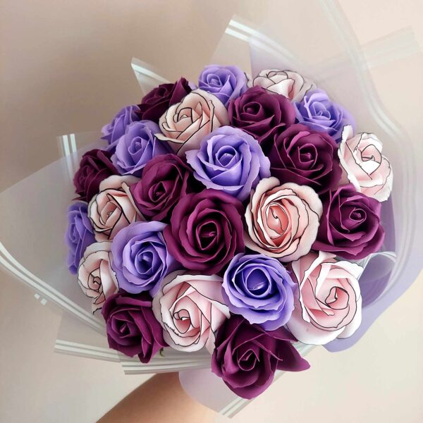 Soap Roses Bouquet - 25 Pcs Nocolaa