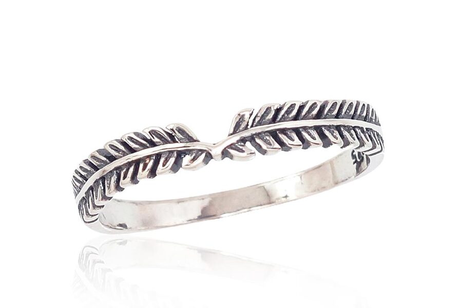 Sudraba gredzens , Sudrabs 925°, oksids (pārklājums)