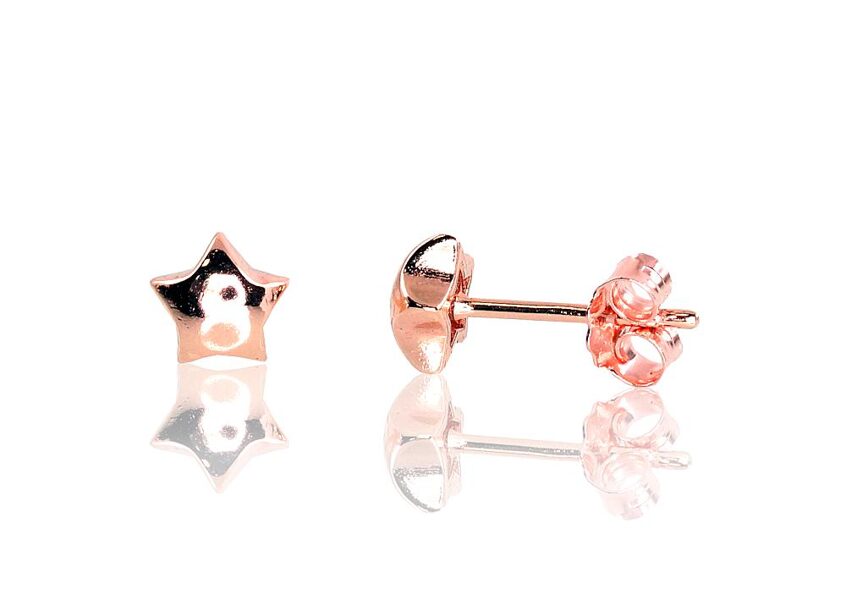 Vaikiški sidabriniai auskarai-vinukai, Žvaigždutė