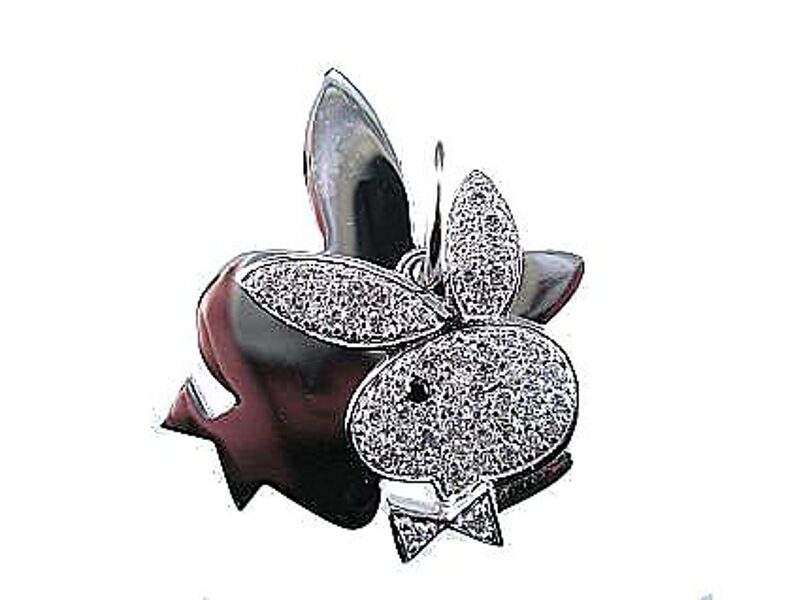 Sudraba kulons , Sudrabs 925°, rodijs (pārklājums), Cirkoni 