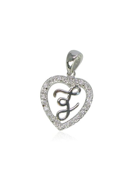 Sudraba kulons , Sudrabs 925°, rodijs (pārklājums), Cirkoni 