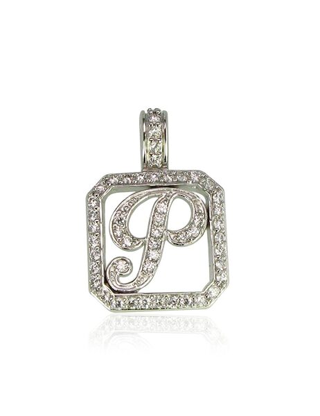 Sudraba kulons , Sudrabs 925°, rodijs (pārklājums), Cirkoni 