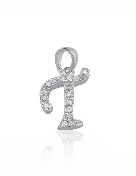 Sudraba kulons burts, Sudrabs 925°, rodijs (pārklājums), Cirkoni 