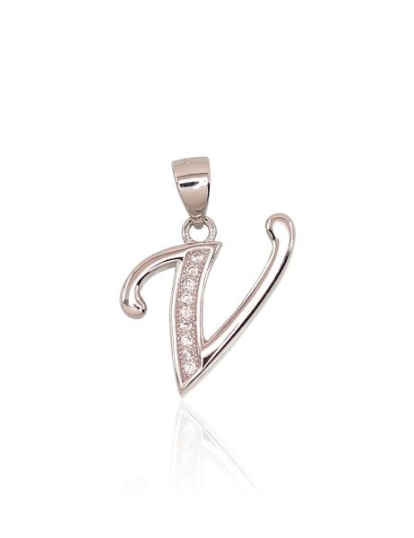 Sudraba kulons Burts V , Sudrabs 925°, rodijs (pārklājums), Cirkoni 