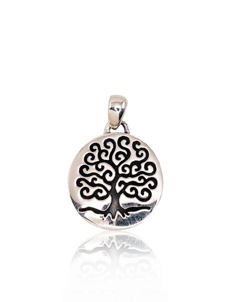 Sudraba kulons Koks, Sudrabs 925°, oksids (pārklājums)