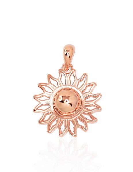 Sudraba kulons , Sudrabs 925°, sarkanais zelts (pārklājums)