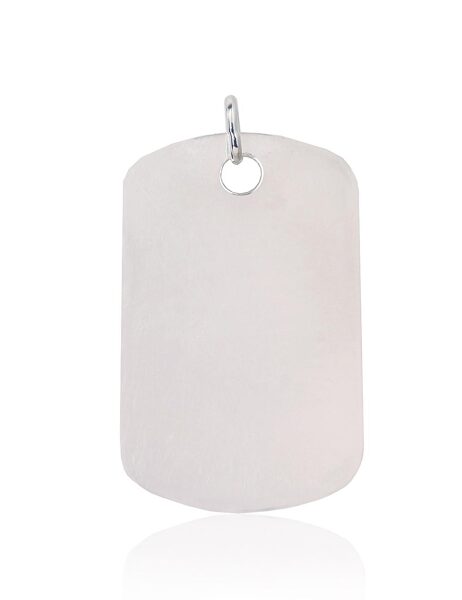 Серебряный кулон «Жетон», Серебро 925°, 47 мм, 8.1 г