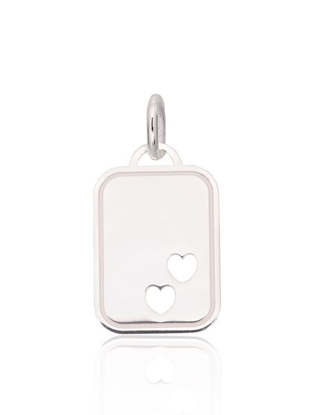 Sudraba kulons Žetons-Sirsniņas 