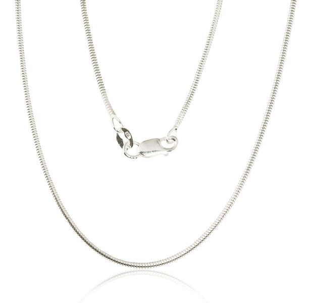 Серебряная цепочка «Змейка» 1.5 мм, 925°, 50 см