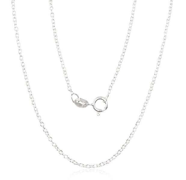 Bērnu sudraba ķēdīte “Enkurs” apaļš 1.1 mm, 925° sudrabs, 40 cm