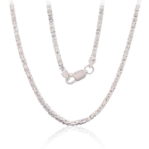 Men’s Silver Byzantine Chain 2.1 mm, 50 cm