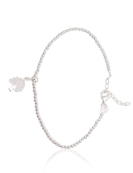 Silver bracelet Tree, size 17