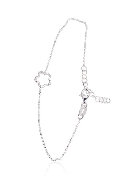 Silver Bracelet for Women, 17 cm