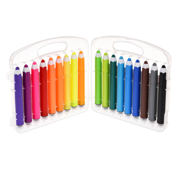 Wild Wonders Mini Marker Set with Stamps - 18 Pieces