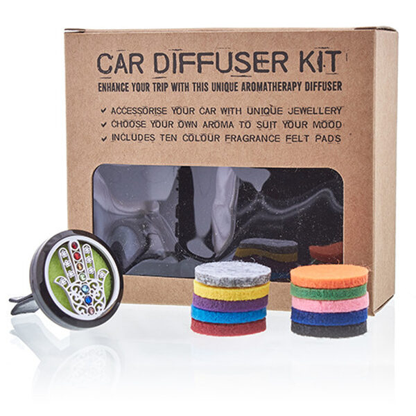 Car Diffuser Gift Set - Hamsa - 30mm