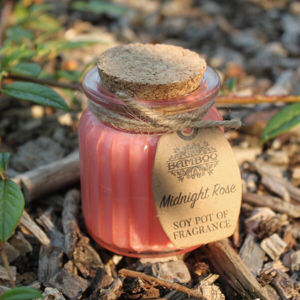 Soy Wax Candle – Midnight Rose