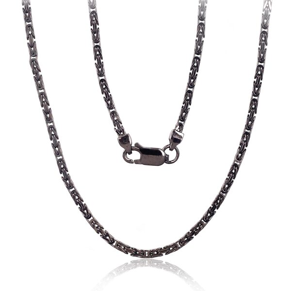 Silver Chain Byzantine for Men 2400148