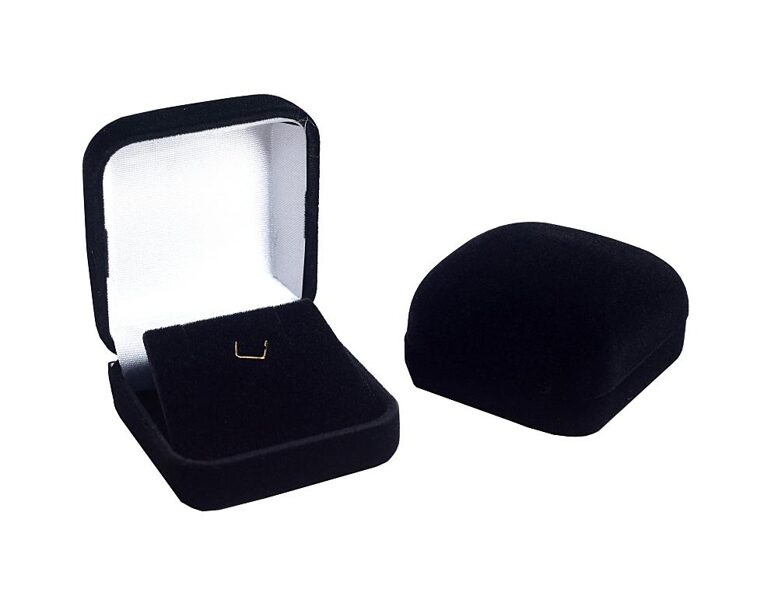 Классическая подарочная коробочка – чёрная