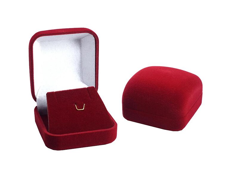 Классическая подарочная коробочка – бордовая