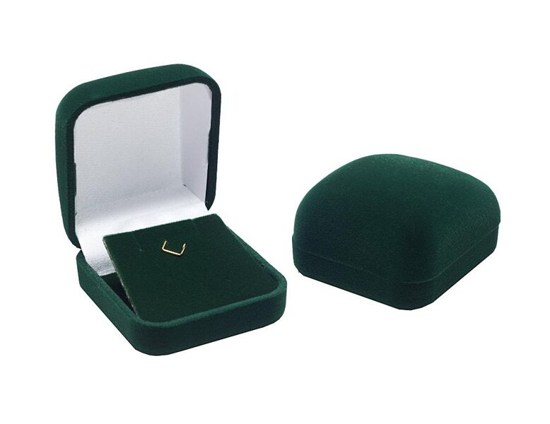 Классическая подарочная коробочка – зелёная