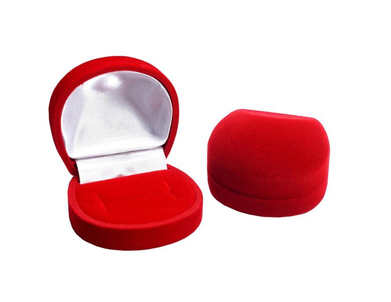 Подарочная коробочка для украшений – красная