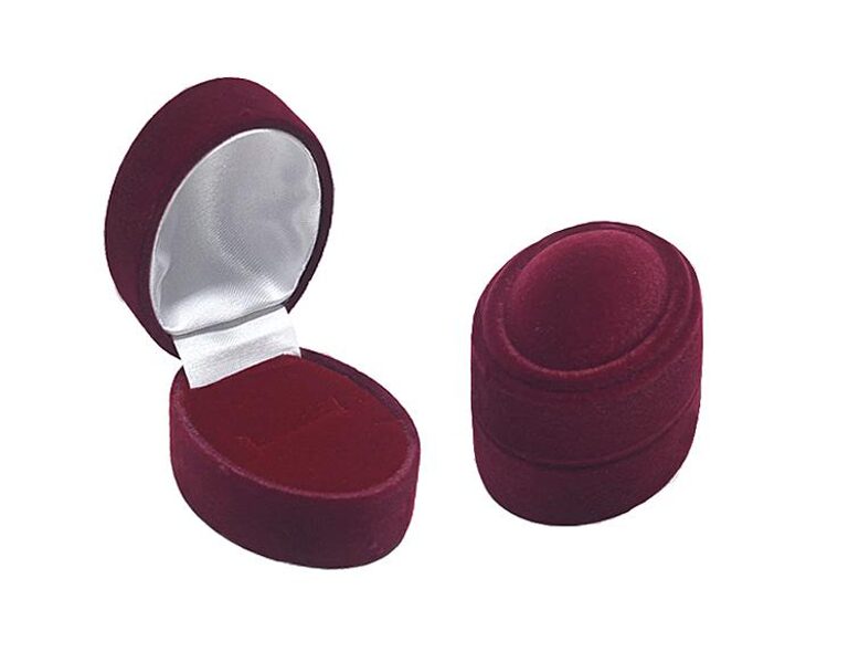 Классическая подарочная коробочка – бордовая