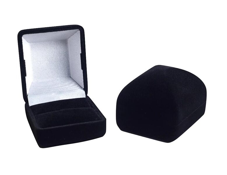 Классическая подарочная коробочка – чёрная